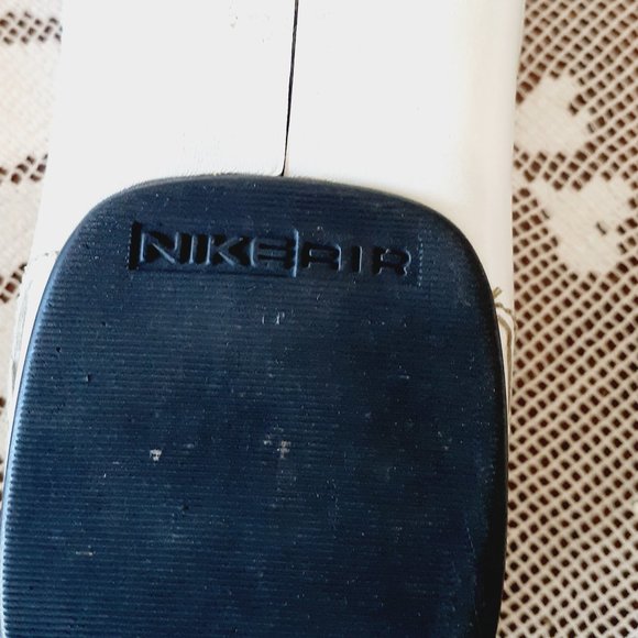 Cole Haan Nike Air White Strappy Sandals - Picture 10 of 11